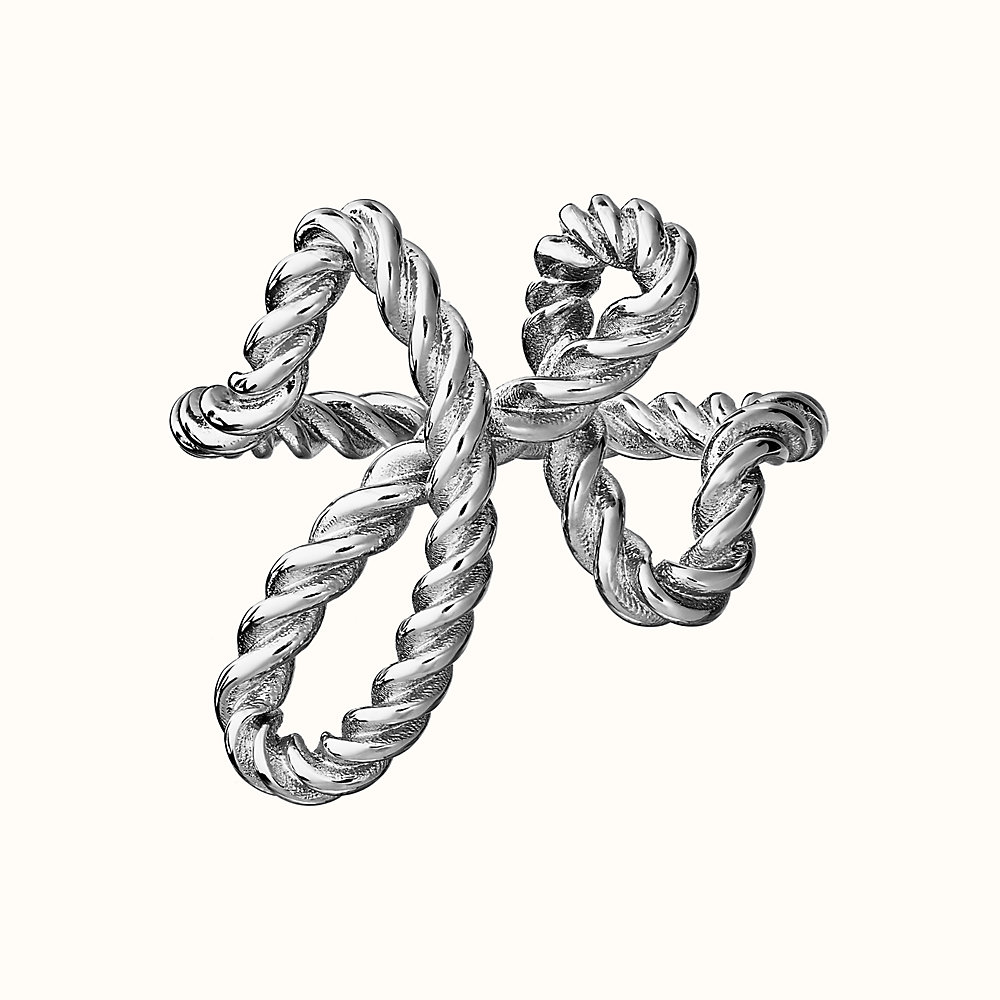 hermes cord h scarf ring