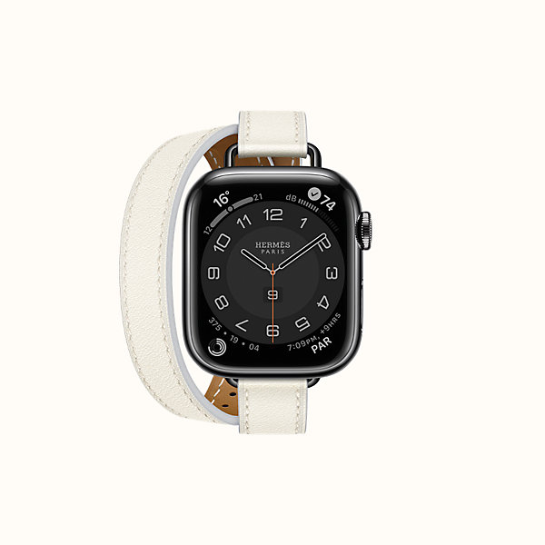 Correa Apple Watch Hermès Double Tour 41 mm Attelage | Hermès España