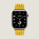 Vista: vista de frente, Correa Apple Watch Hermès Single Tour 41 mm Tricot