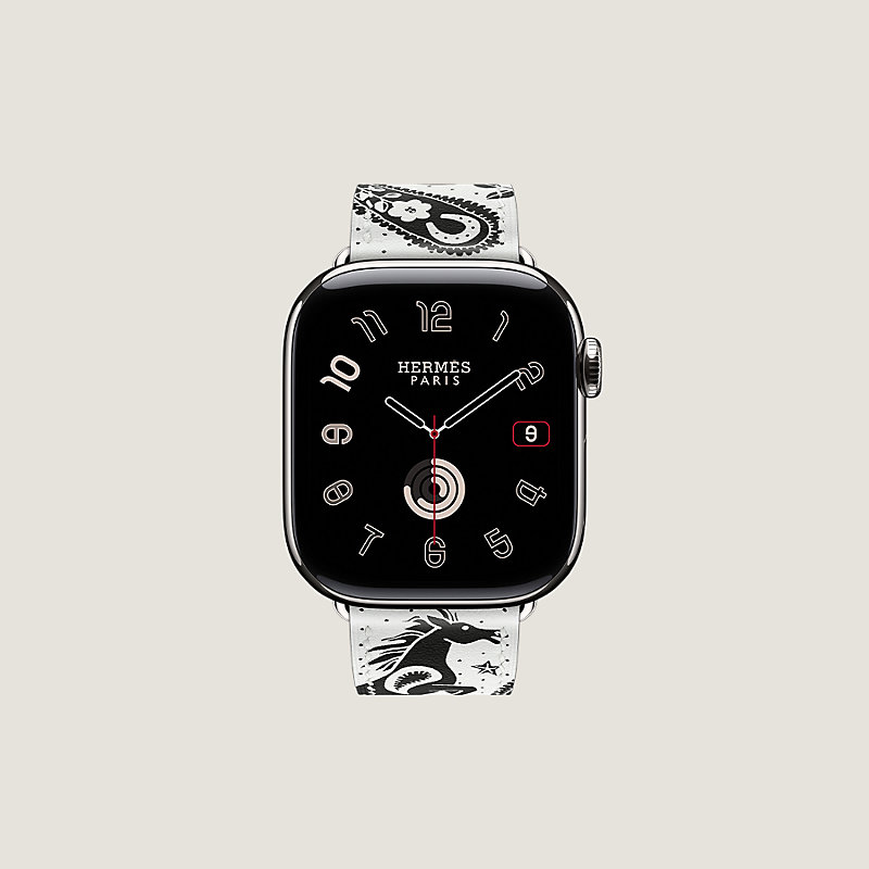 Correa Apple Watch Hermès Single Tour 42&nbsp;mm Animaux Bandana, Vista: , vista 4 de 4