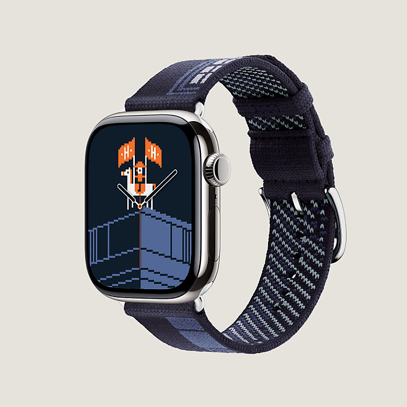 Correa Apple Watch Hermès Single Tour 42&nbsp;mm Faubourg Party