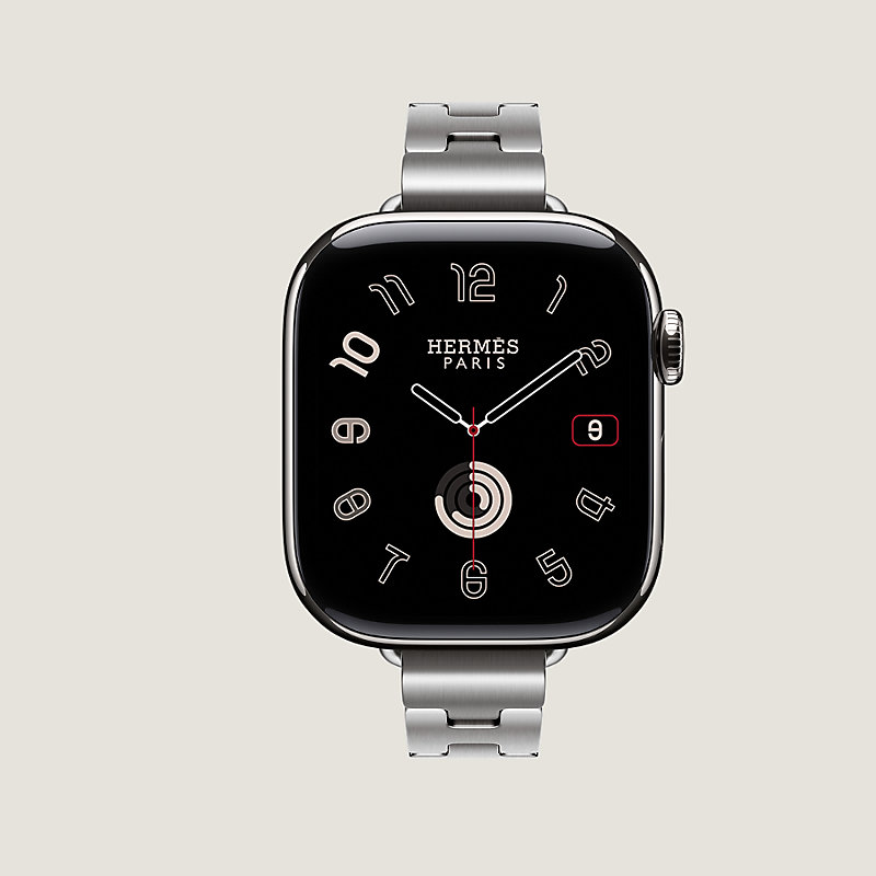 Correa Apple Watch Hermès Single Tour 42&nbsp;mm Grand H Fin