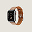 Correa Apple Watch Hermès Single Tour 42&nbsp;mm Toile H, Vista: vista de frente, front, vista 3 de 4