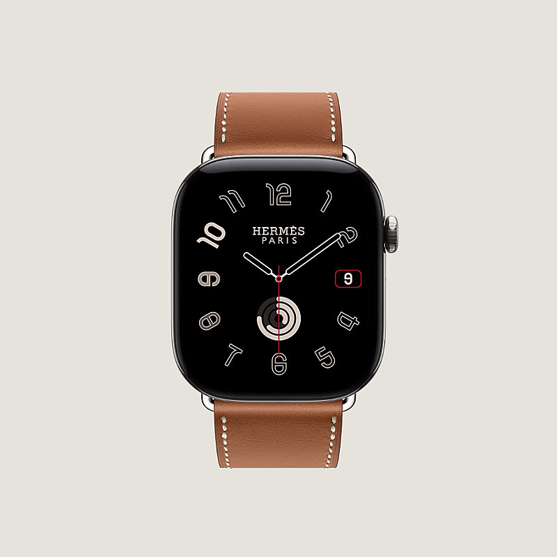 Correa Apple Watch Hermès Single Tour 46 mm Hebilla desplegable, Vista: , vista 4 de 4
