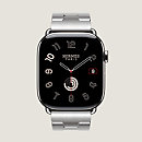 Vista: vista de frente, Correa Apple Watch Hermès Single Tour 46 mm Grand H