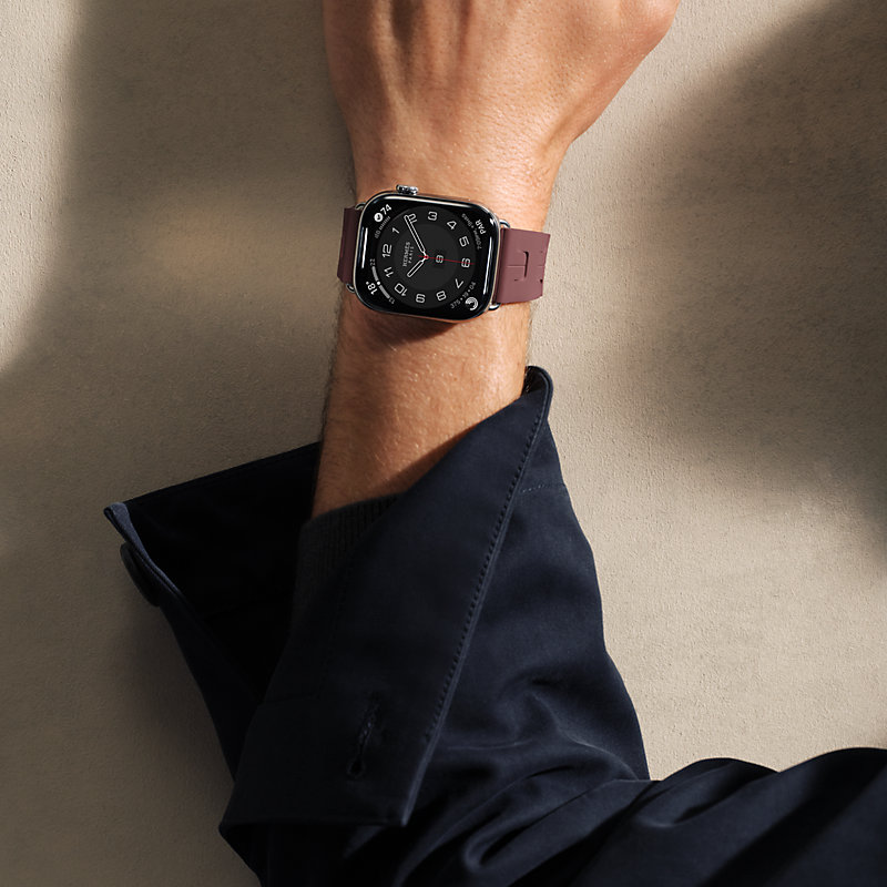 Correa Apple Watch Hermès Single Tour 46 mm Hebilla desplegable