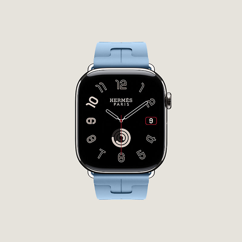 Correa Apple Watch Hermès Single Tour 46&nbsp;mm Hebilla desplegable Kilim