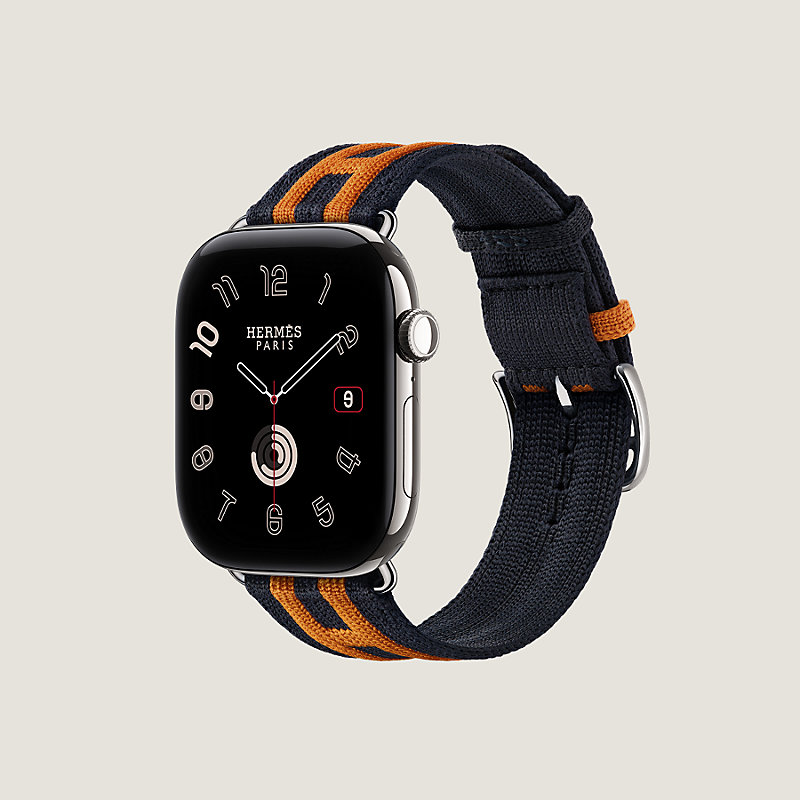 Correa Apple Watch Hermès Single Tour 46&nbsp;mm Rocabar Club, Vista: , vista 3 de 4