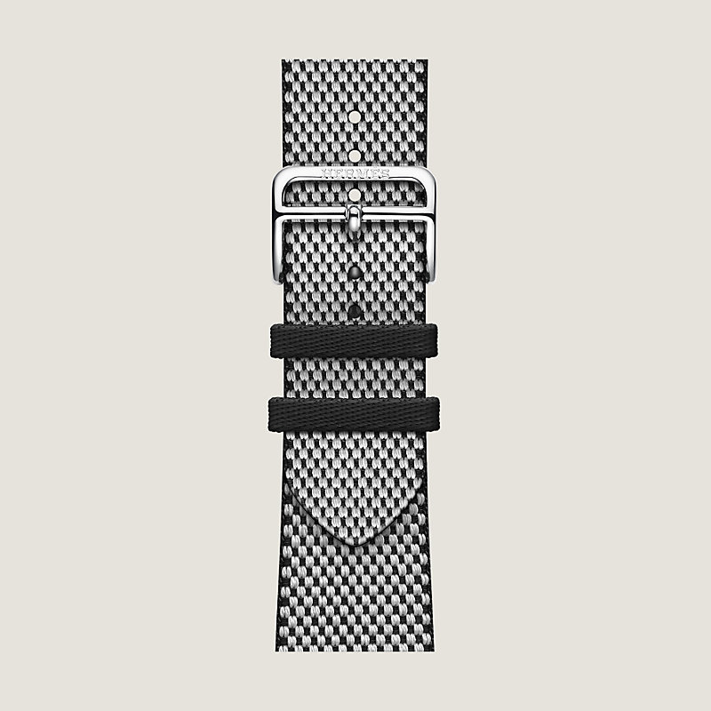 Correa Apple Watch Hermès Single Tour 46 mm Toile H