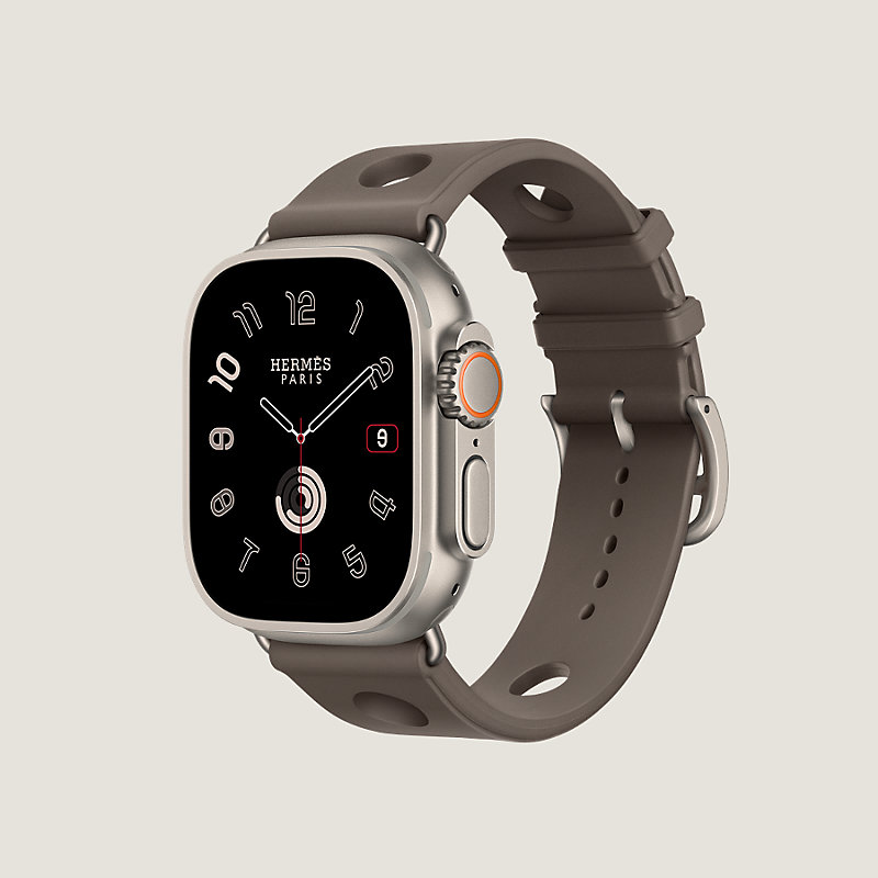 Correa Apple Watch Hermès Single Tour 49&nbsp;mm Scub'H Diving, Vista: , vista 3 de 4