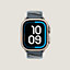 Correa Apple Watch Hermès Ultra Single Tour 49&nbsp;mm En Mer, Vista: vista de frente, front, vista 4 de 4