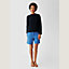 Cotton and silk knit sweater, View: Worn, worn, view 1 of 3