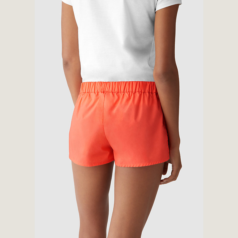 Cotton batiste shorts