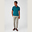 Cotton jersey polo shirt, View: Worn, worn, view 1 of 3