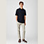 Cotton jersey polo shirt, View: Worn, worn, view 1 of 3