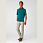 Cotton jersey polo shirt, View: Worn, worn, view 1 of 3