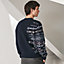 "Couleurs en cours" crewneck sweater, View: Worn, worn, view 2 of 3