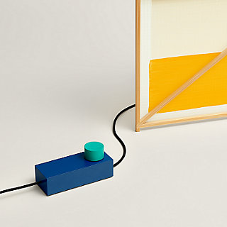 Coulisse hand-painted table lamp | Hermès USA
