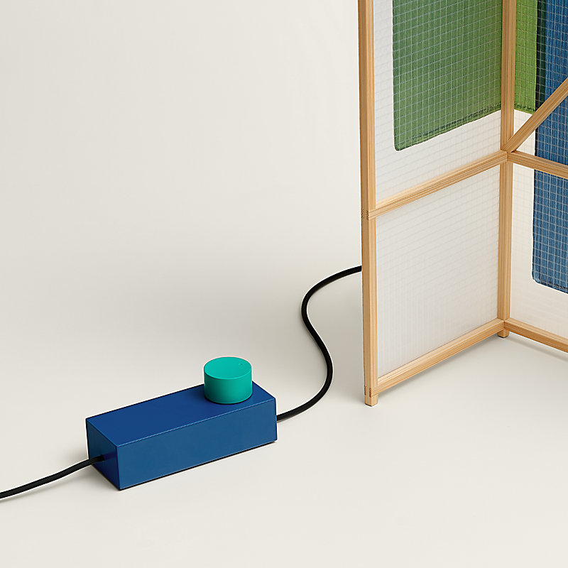 Coulisse hand-painted table lamp | Hermès USA