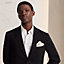 Couture Sellier pocket square 45, View: Worn, worn, view 2 of 3