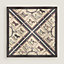 Couvertures et Tenues de Jour Bandana double face scarf 90, View: Back, back, view 6 of 7