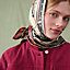 Couvertures et Tenues de Jour Bandana double face scarf 90, View: Worn, worn, view 1 of 7