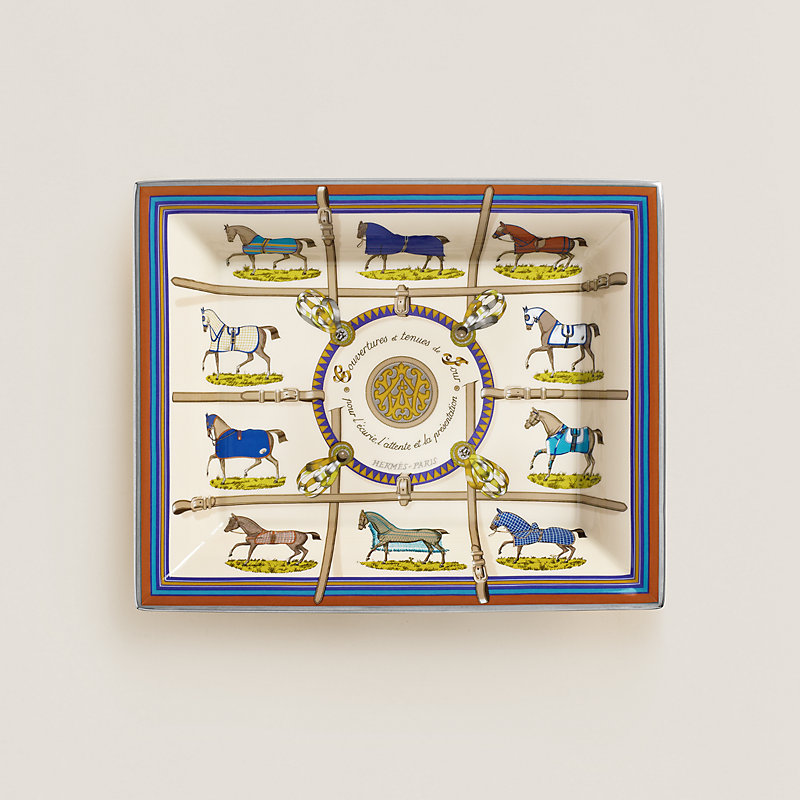 hermes porcelain change tray