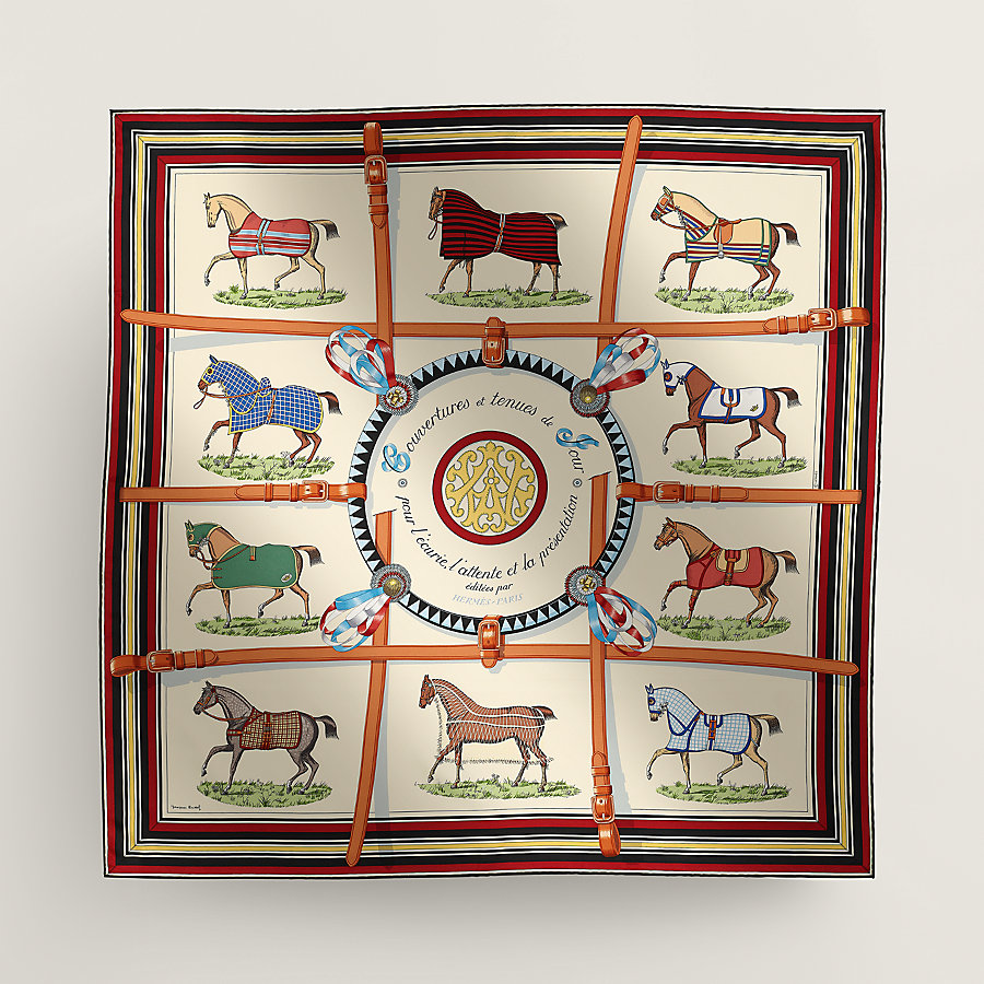 Couvertures et Tenues de Jour forever scarf 90 | Hermès USA 
