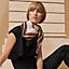 Couvertures et Tenues de Jour forever scarf 90, View: Worn, worn, view 1 of 3