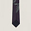 Cravate 7&nbsp;cm Cheval Heavy Metal, Vue: Vue de dos, back, vue 3 sur 3