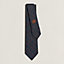 Cravatta Micro H Tartan 7&nbsp;cm, Vista: Vista dell’articolo ripiegato, folded, vista 1 su 2