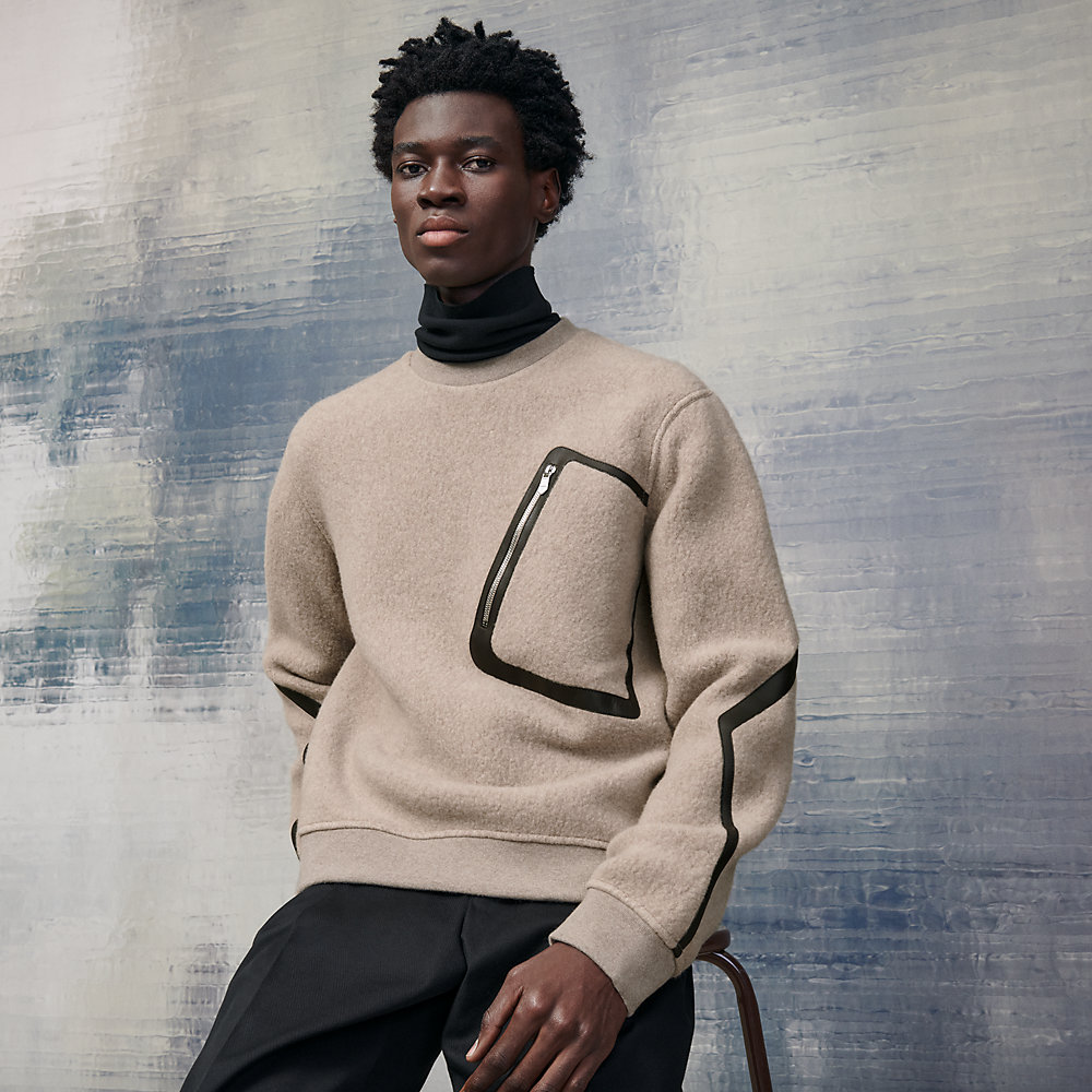 Crewneck sweater | Hermès Singapore