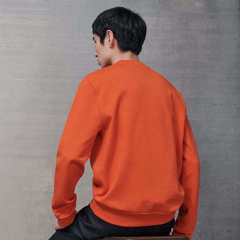 crewneck orange