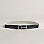 Croisiere belt buckle & Toile H Plume leather strap 24&nbsp;mm, View: , view 2 of 3