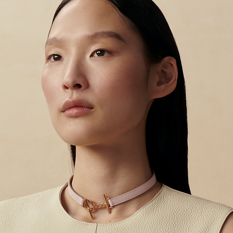 【チョーカーにも /RG金具 2色】HERMES ブレス Croisiere Double HERMES】手元がお洒落に☆Croisiere Double Tourブレスレット