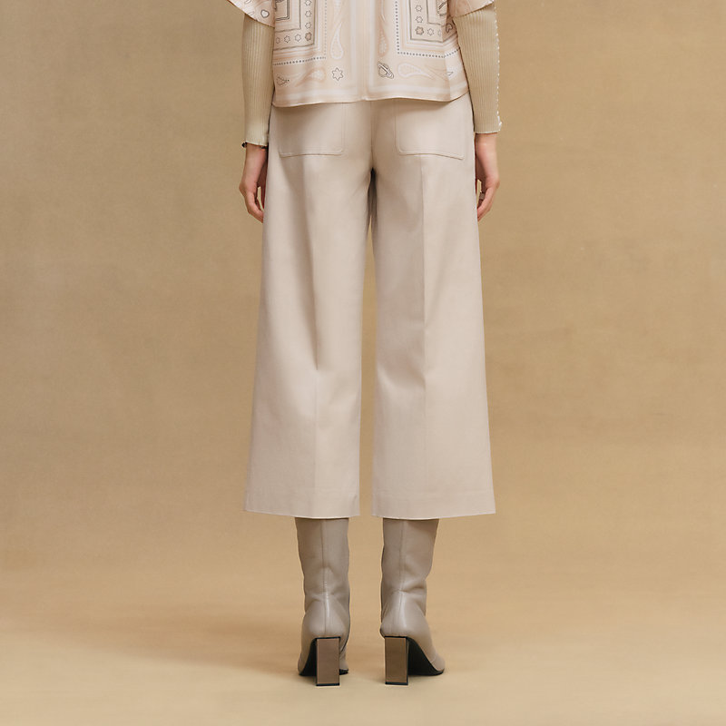 HERMES ベージュ チノパン HERMES - HERMES エルメス チノパン M ベージュ 【古着】【中古