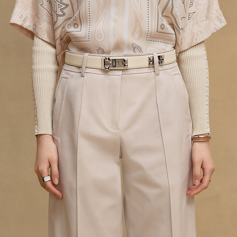 HERMES ベージュ チノパン HERMES - HERMES エルメス チノパン M ベージュ 【古着】【中古