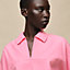 Cropped polo blouse, View: Worn, worn, view 4 of 5