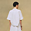 Cropped polo blouse, View: Worn, worn, view 3 of 4