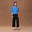 Cropped polo blouse, View: Worn, worn, view 1 of 5