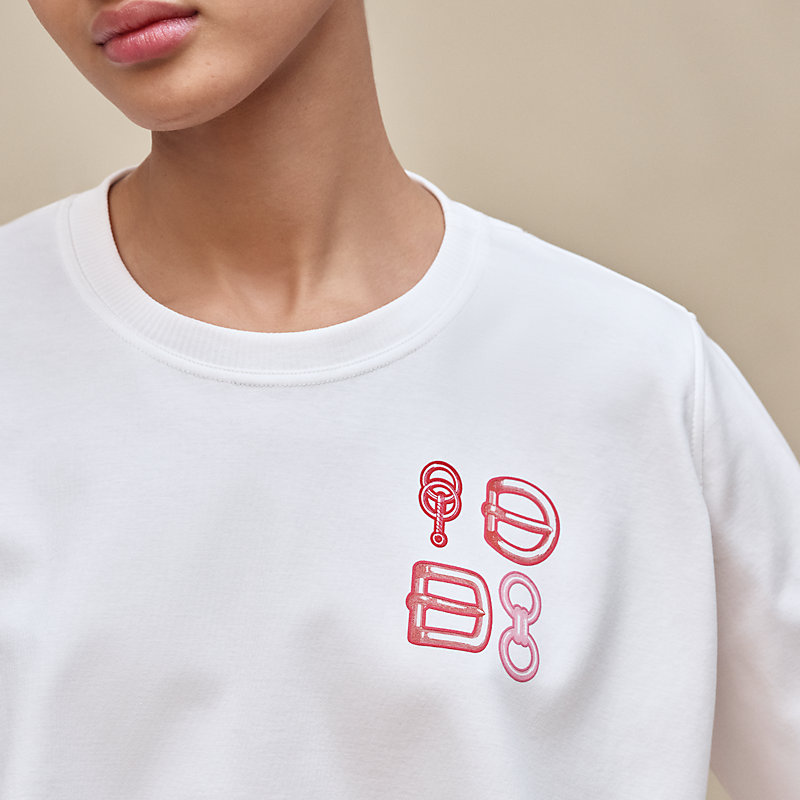 Cropped-T-Shirt mit Kartuschendetail, Ansicht: , Ansicht 4 von 5