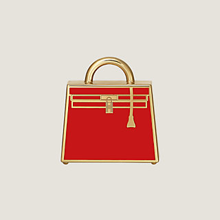 Red hermes clearance kelly bag