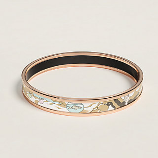 hermes mother of pearl bangle