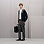 "Decoupe sellier" buttoned cashmere cardigan, View: Worn, worn, view 1 of 6