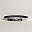 Delacee belt buckle & Toile H Plume leather strap 24&nbsp;mm, View: , view 1 of 3