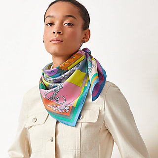 hermes double sided scarf