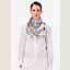 Della Cavalleria Favolosa scarf 90, View: Worn, worn, view 2 of 2