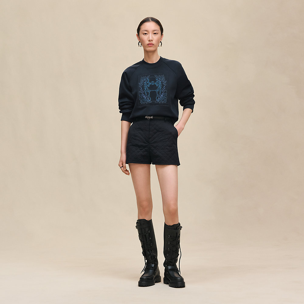 トップス DAIRIKU 22AW Heart Dyed Raglan Border DAIRIKU 22AW Heart Dyed Raglan Border