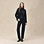 Denim equestrian jacket, View: Worn, worn, view 1 of 8