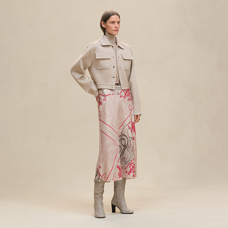 洗練された上質感 HERMES Veste Inspiration Denim ジャケット Denim jacket | Hermès Australia